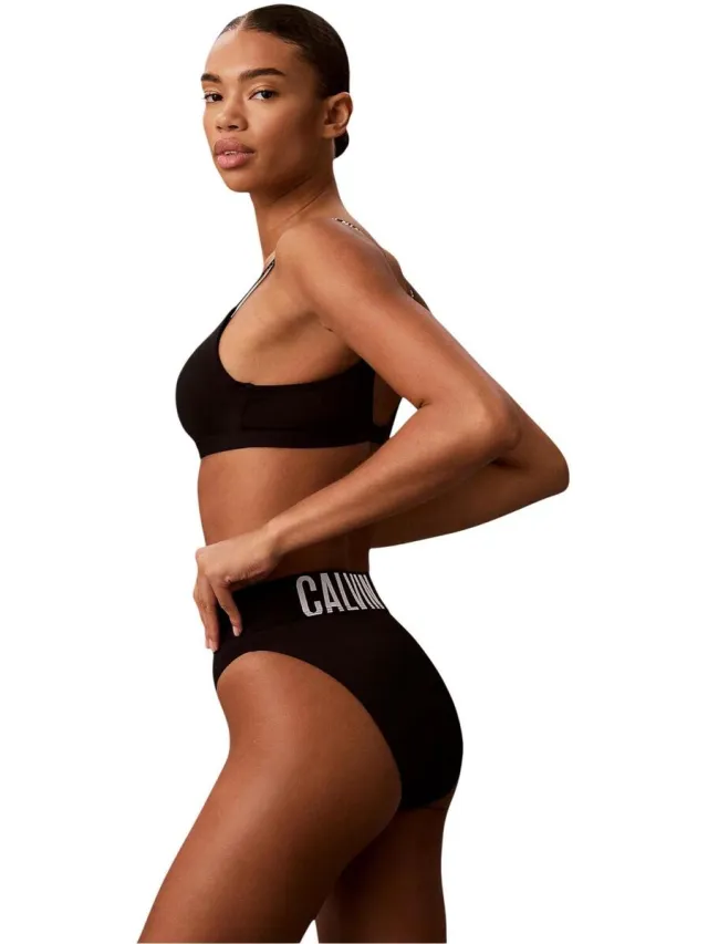 Calvin Klein Lightly Lined bralette zwart