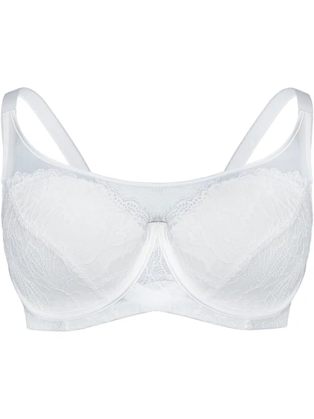ESOTIQ Crown - Gevoerde Beha - Kant - Beugel - Crème