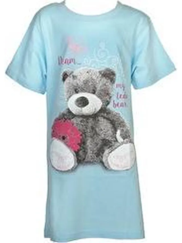 Fun2Wear Bigshirt Teddy blauw