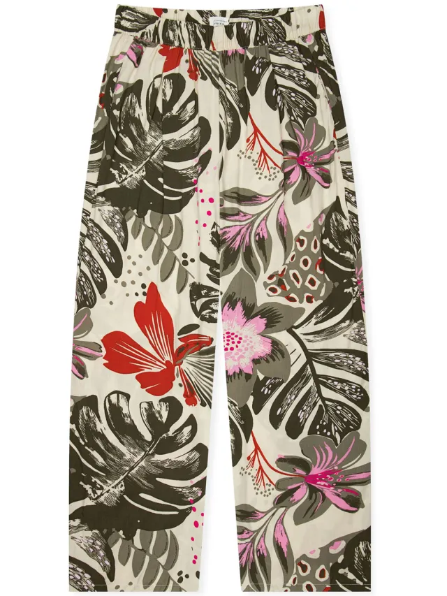 Schiesser Vrouwen Pyjama broek Mix Relax gebroken wit, foto 2