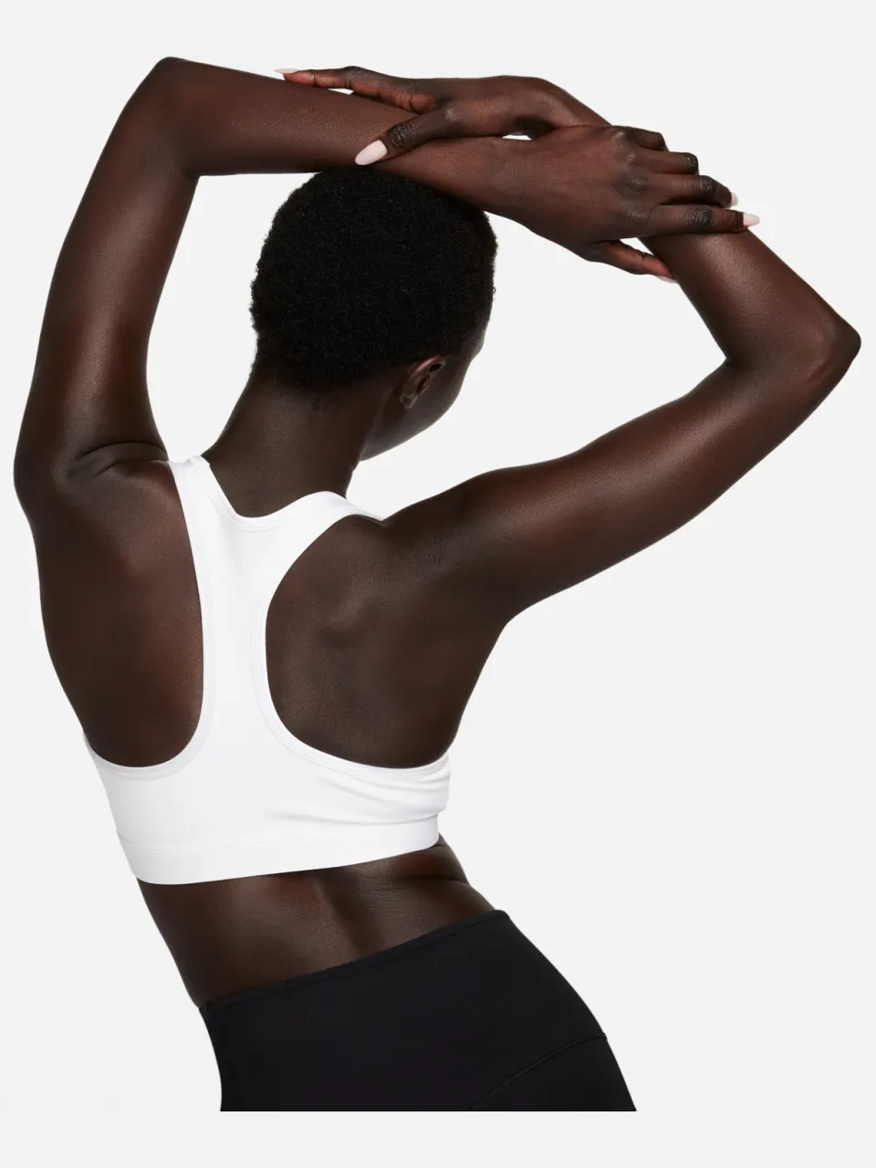 Nike Swoosh sportbeha wit, foto 2