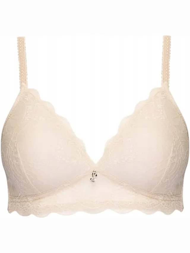 Naturana Soft bh met kant - 5194 - Beige