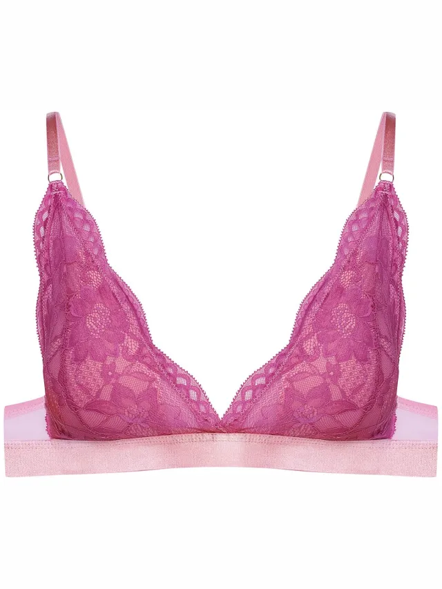 Bloovii Samara - Bralette - Roze - Zonder beugels - Niet-gevoerde vorm
