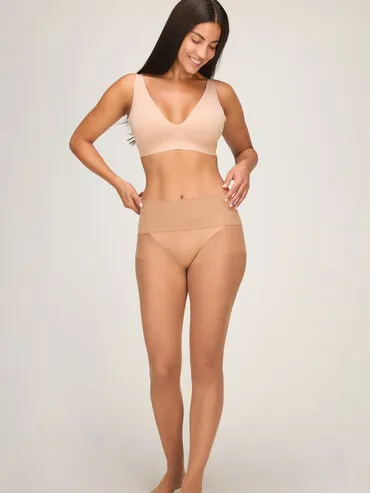 Hunkemöller Tight 20 Denier Seamless Velvet Touch Beige