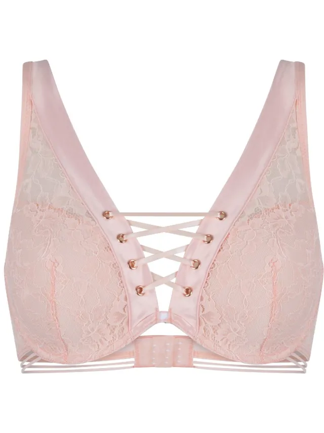 LingaDore 6510TB Triangel BH Voorgevormd Roze