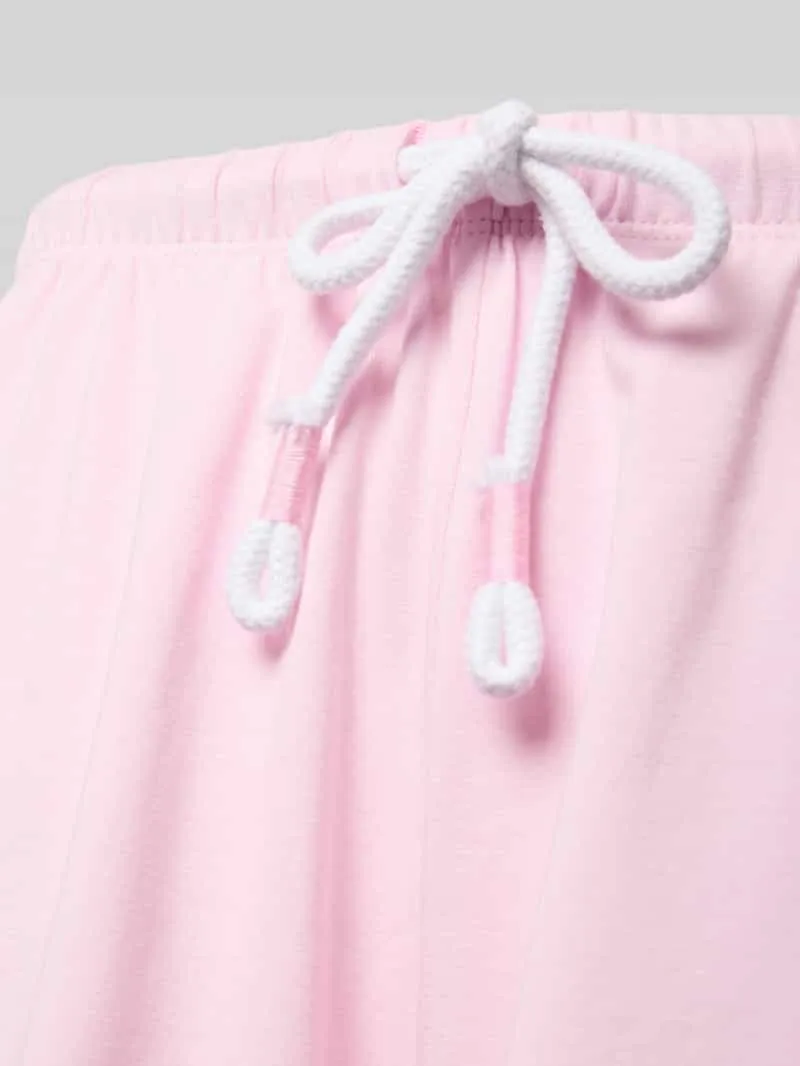 Mey Korte pyjamabroek met elastische band, model 'SOLID LOVE' roze, foto 3