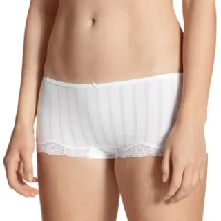 Calida Etude Toujours low cut slip wit Zwart,Wit