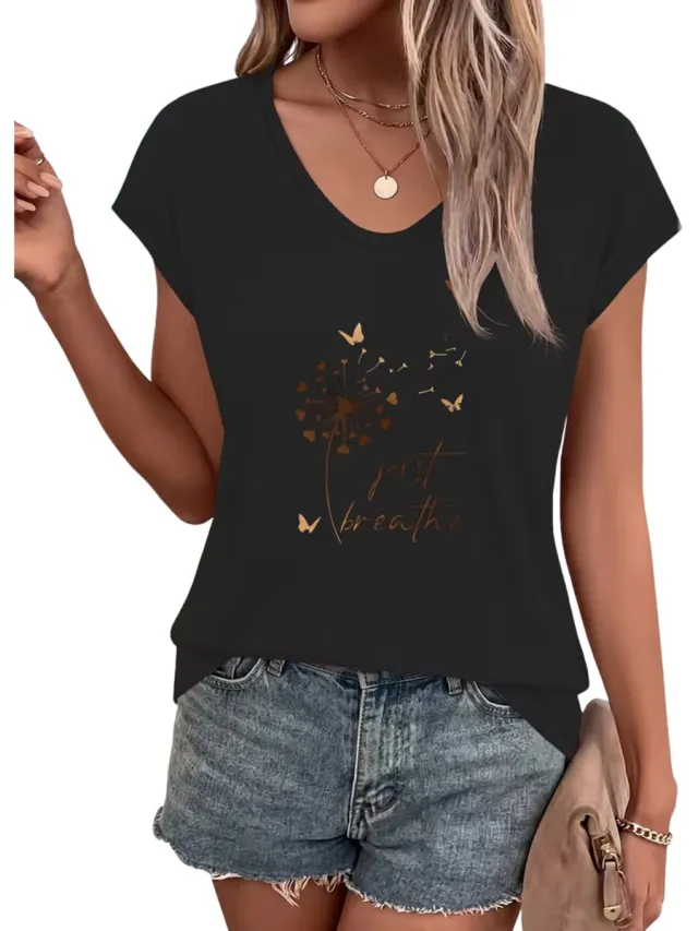 Currero Topje Dames - Top Kleding - Shirt - Blouse - Kort - Volwassen - Zwart