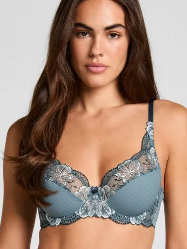 Hunkemöller Niet Voorgevormde Beugel Bh Helena Blauw