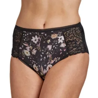 Miss Mary of Sweden Miss Mary Fauna panty zwart Zwart,Geel,Beige