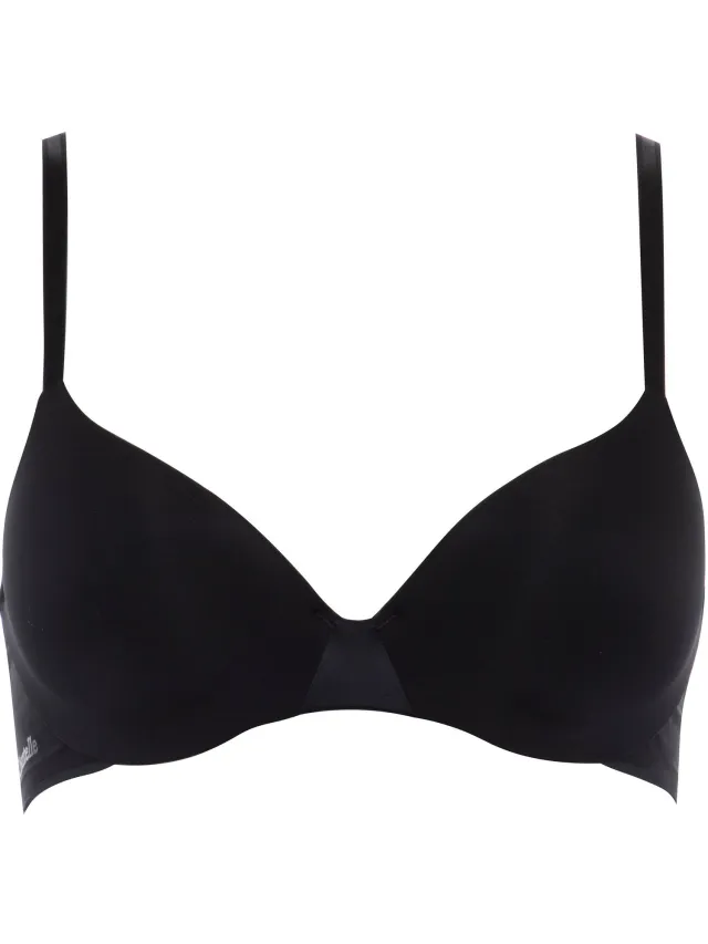 ESOTIQ Essential Chantelle - Voorgevormde Beha - Zwart - 75G - Gladde Cups