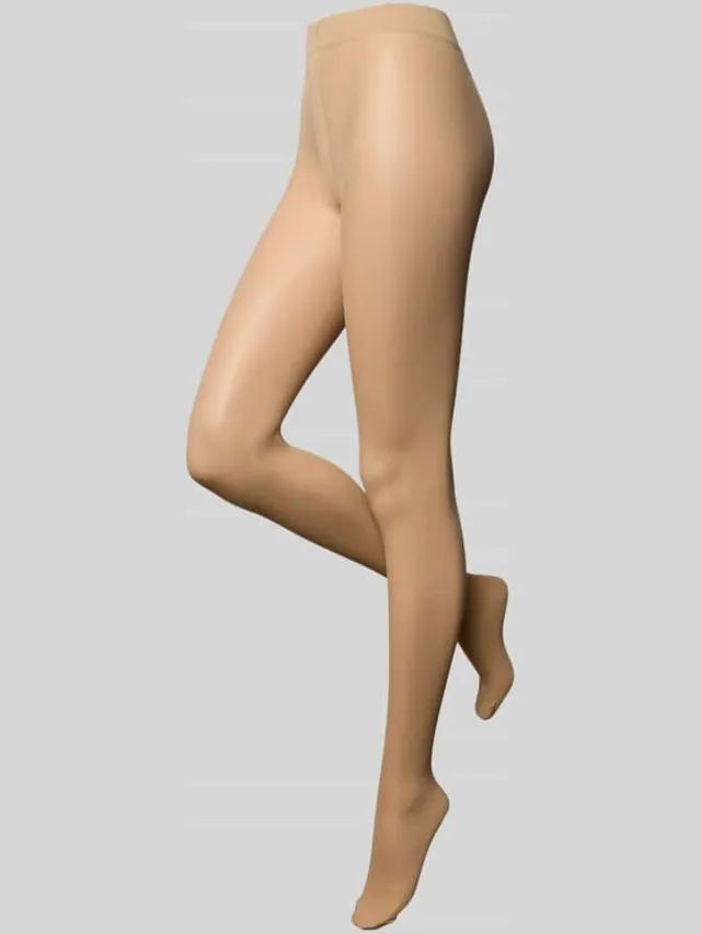 Joop! 20 DEN panty met elastisch band Model 'SHEER DELUXE' Beige