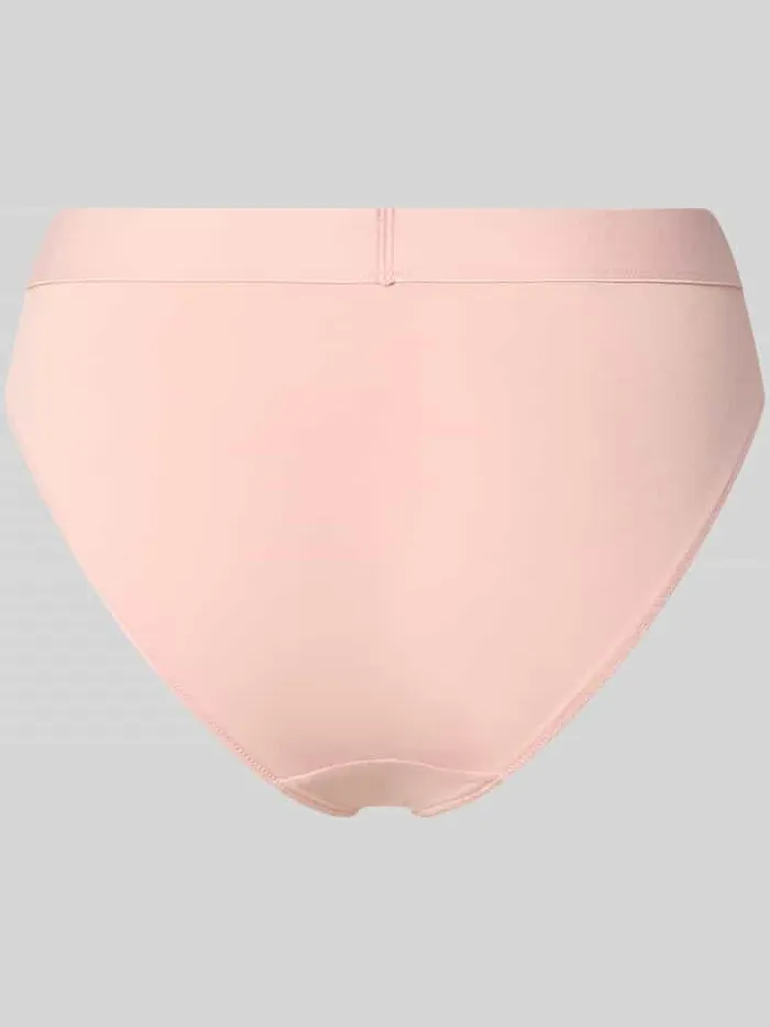 Marc O'Polo Slip met logo in band in set van 3 roze, foto 2