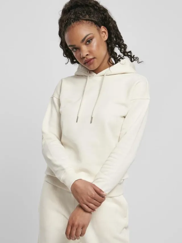 Urban Classics Organic Hoodie/trui - 4XL - Creme