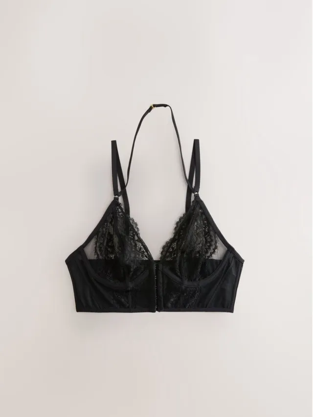 Next Dames - A-E Lace Bra - Zwart Black