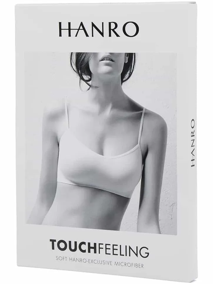 Hanro Zachte bh van microvezel- naadloos, model 'Touch Feeling' wit, foto 3