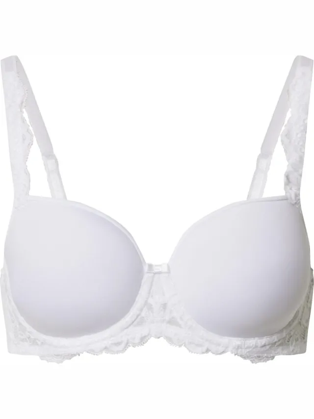 Triumph Beugel BH Voorgevormd - Amourette Charm WP - Stevige full cup T-shirt bh - 80B - Wit