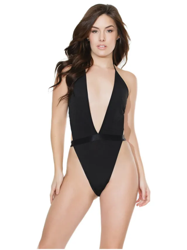Coquette Halter Teddy - One Size