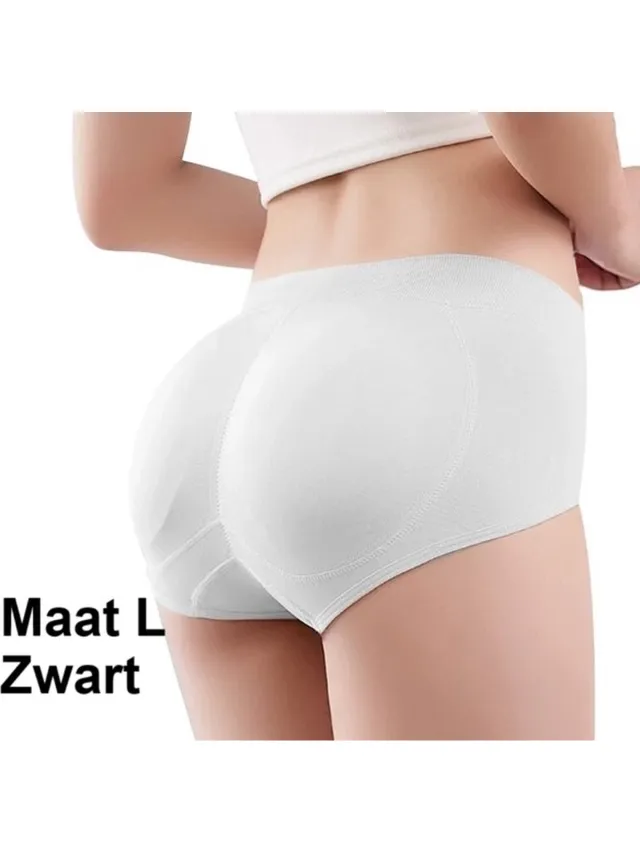 Cheaperito Slip Met Vulling I Corrigerende Slip I Ondergoed Body Shaper I Billen Liften I Billen Lifter I Maat Large I Zwart