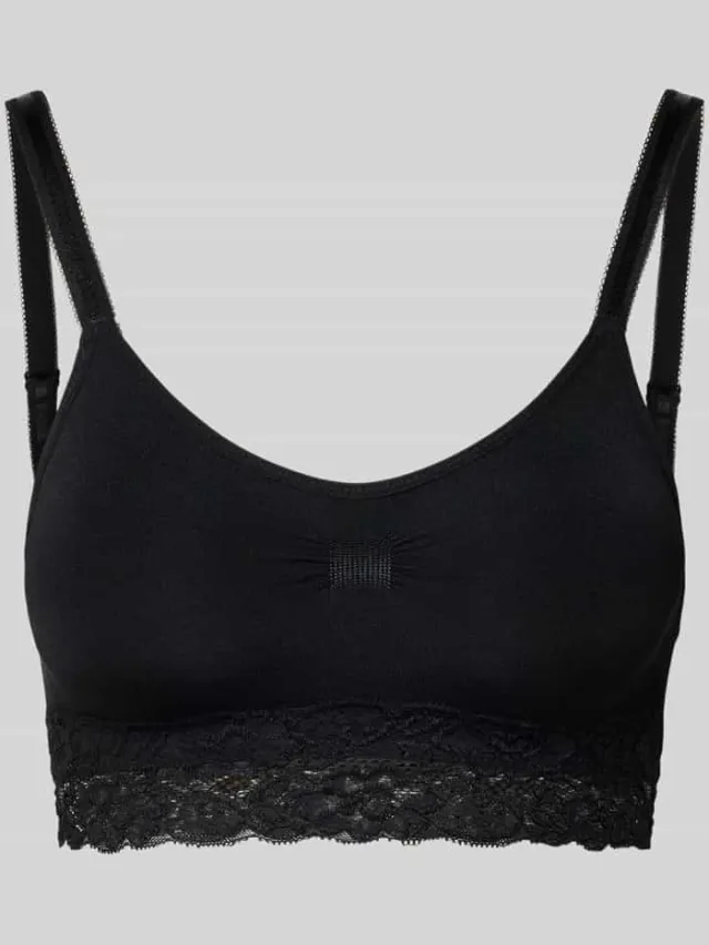 MAGIC Bodyfashion Soft-beha met kant Zwart