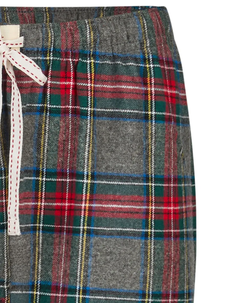 happy shorts Vrouwen Pyjama broek Christmas donkergrijs, foto 2