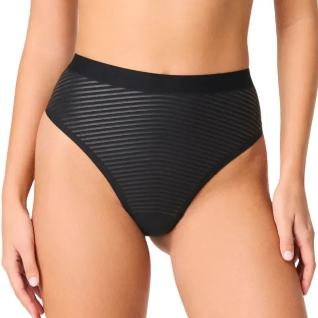 Spanx Undietectable Supima Cotton Thong | Zwart Black