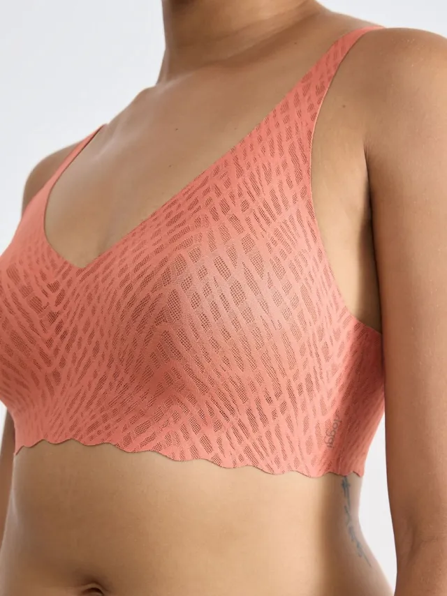 Sloggi Bügelloser BH ZERO Feel Bliss Soft bra salmon