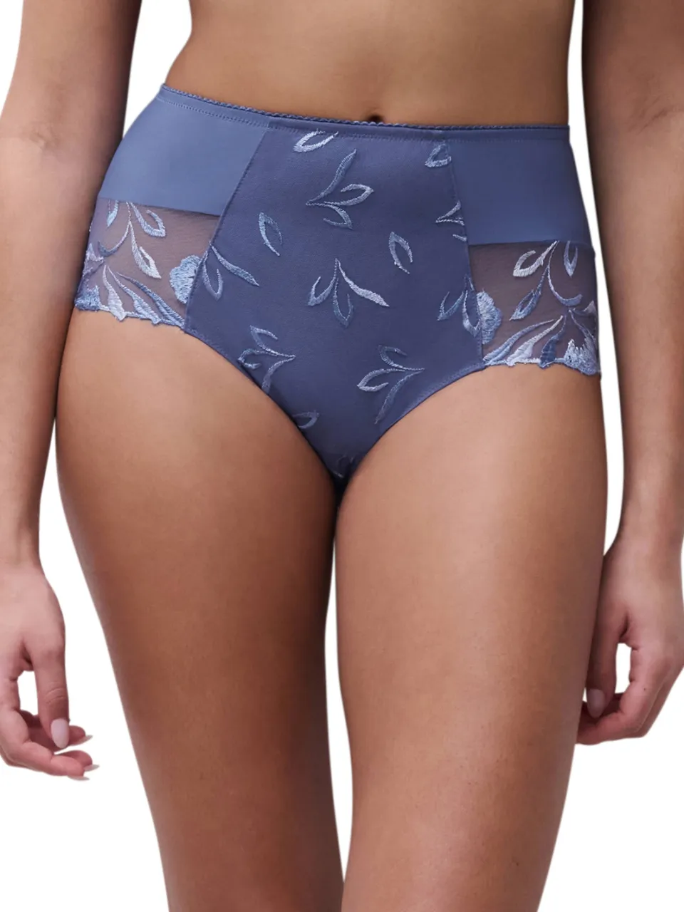 Chantelle Majestic hogetailleslip blauw, foto 6