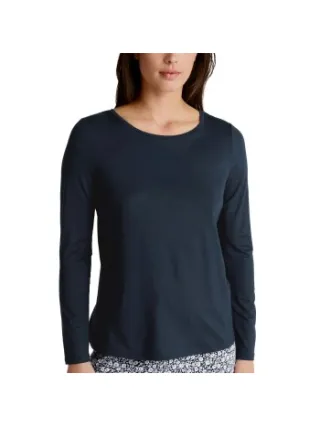 Calida Favourites Butterfly Long Sleeve Shirt Blauw