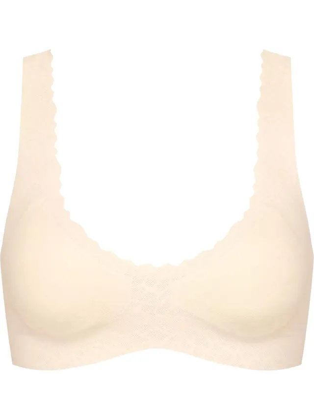 Sloggi Women ZERO Feel Lace 2.0 Bralette - bralette - beige