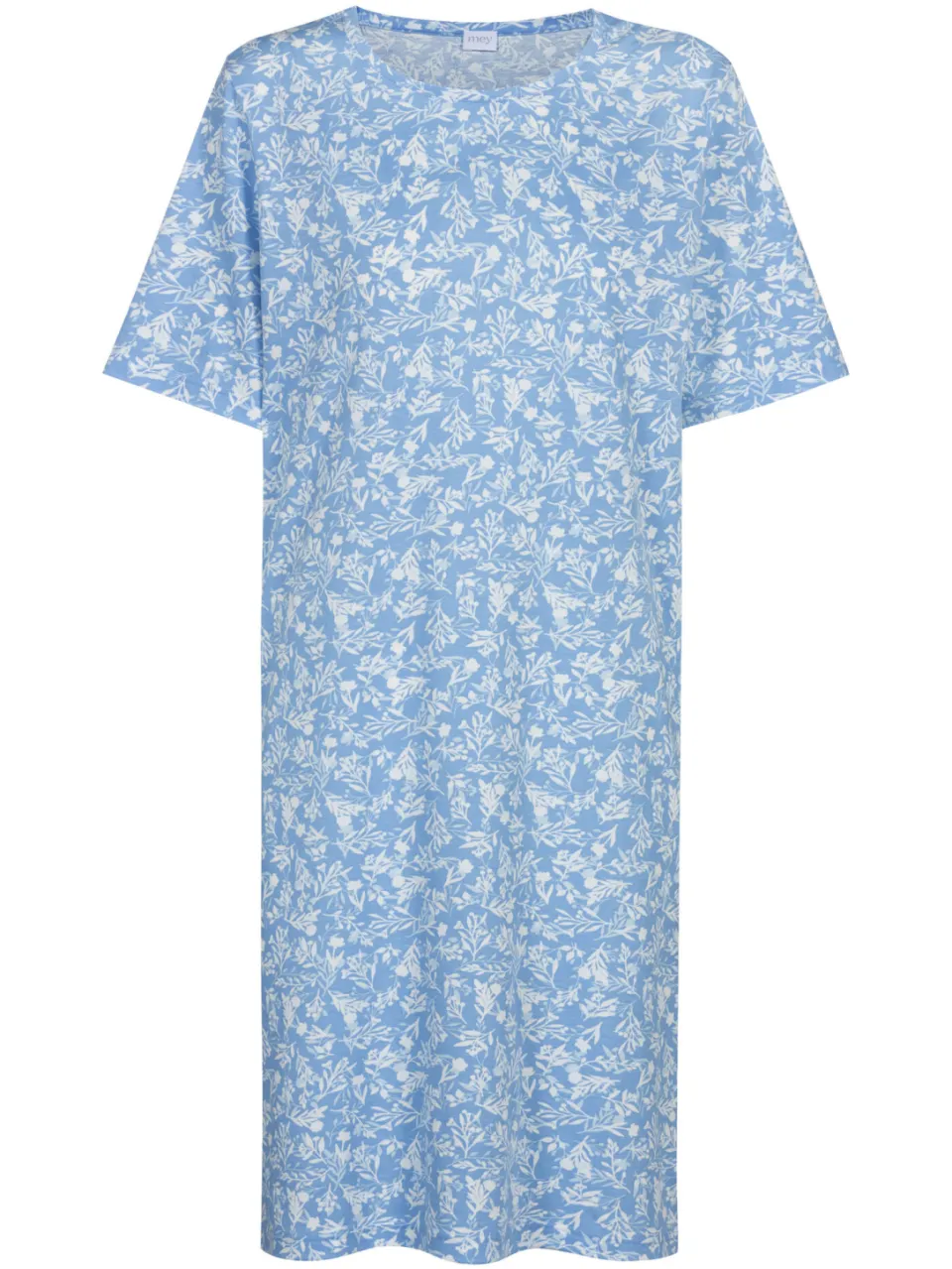 Mey Nachthemd Serie Flower Meadow Blue Silk, foto 3