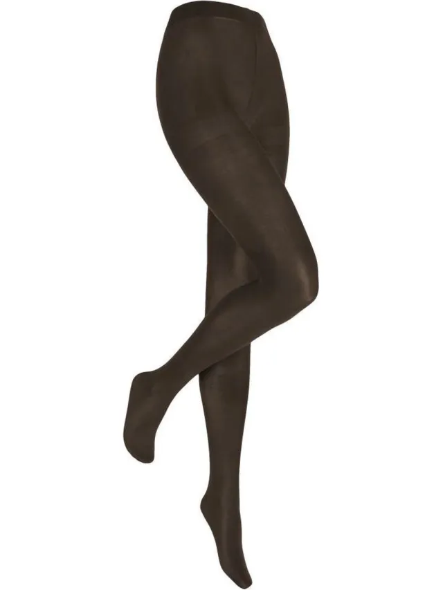 Pretty Polly Panty - Dikke -Opaque - Super Soft - 60 Den. - Chocolate - 2 Paar - Voordeelverpakking
