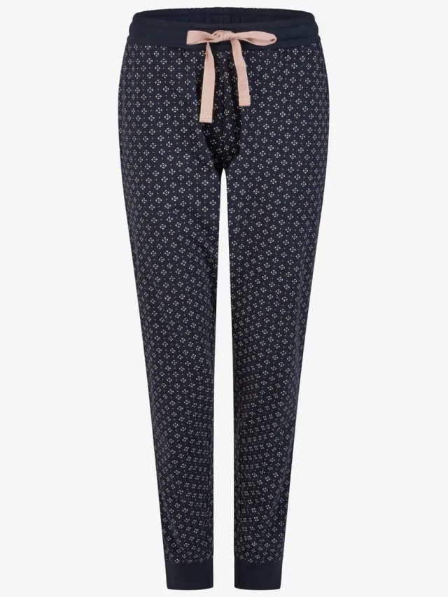 By Louise Pyjamahose Mix & Match navy AOP