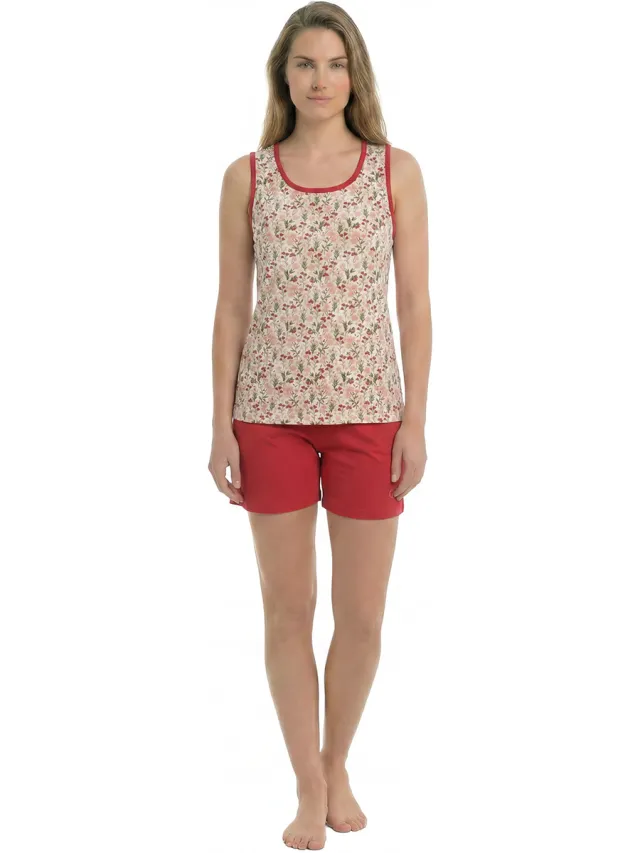 Kisses&Love Kisses And Love KL45250 pyjamaset rood