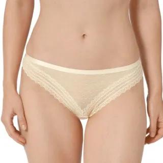 Triumph Tempting Tulle tai beige Beige,Wit