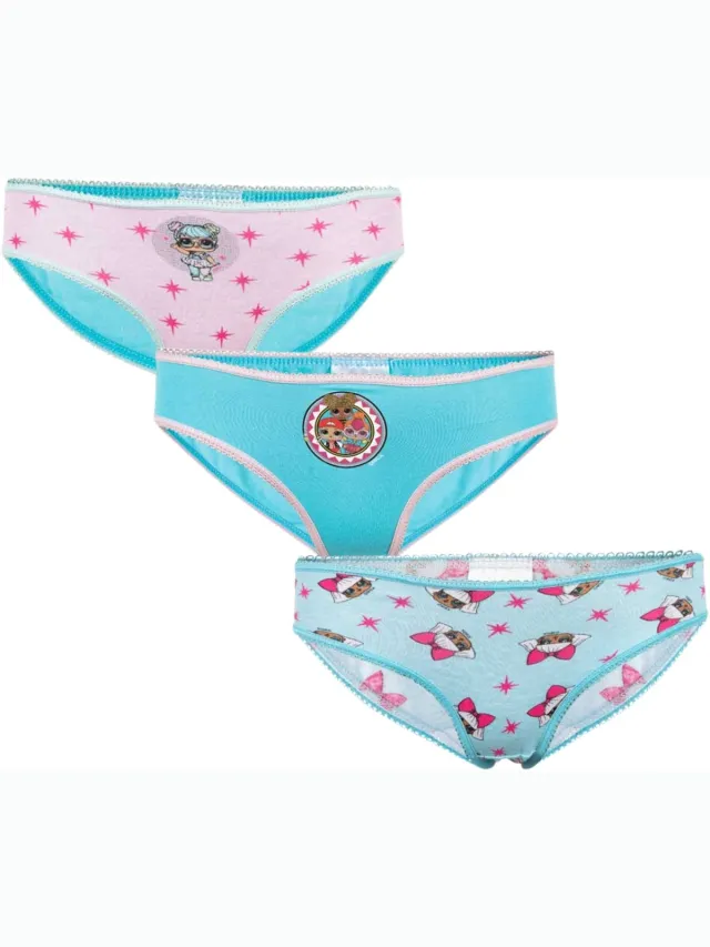 Disney Prinsessen – Slipjes (3-pack) Meerkristal