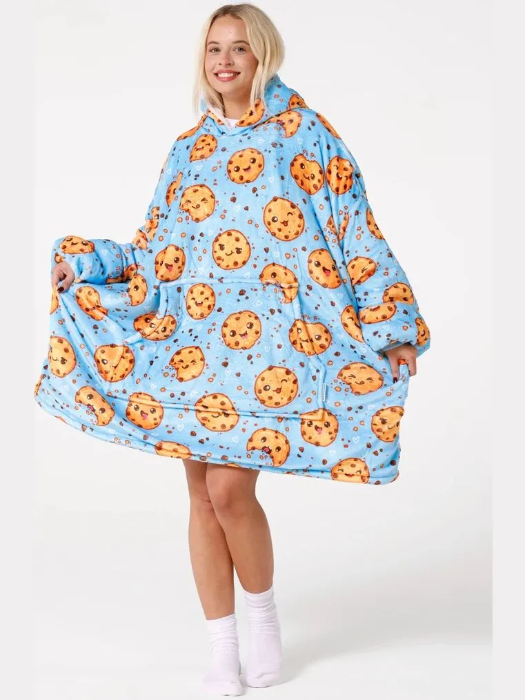 Mr. Gugu & Miss Go "Cookies Pattern" Knuffeltrui Huggie Blauw