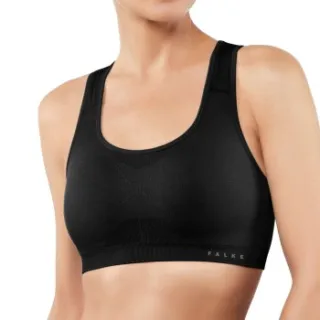 Falke Madison Low Support sportbeha zwart Zwart,Wit