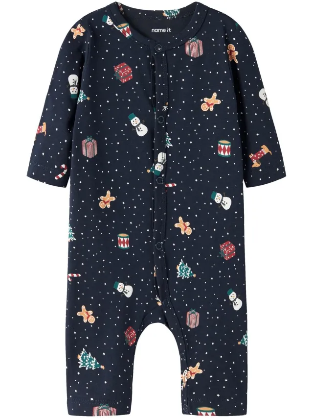 NAME IT Pyjama Kerst Navy Blazer1