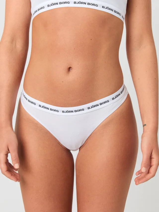 Björn Borg string 3-pack wit