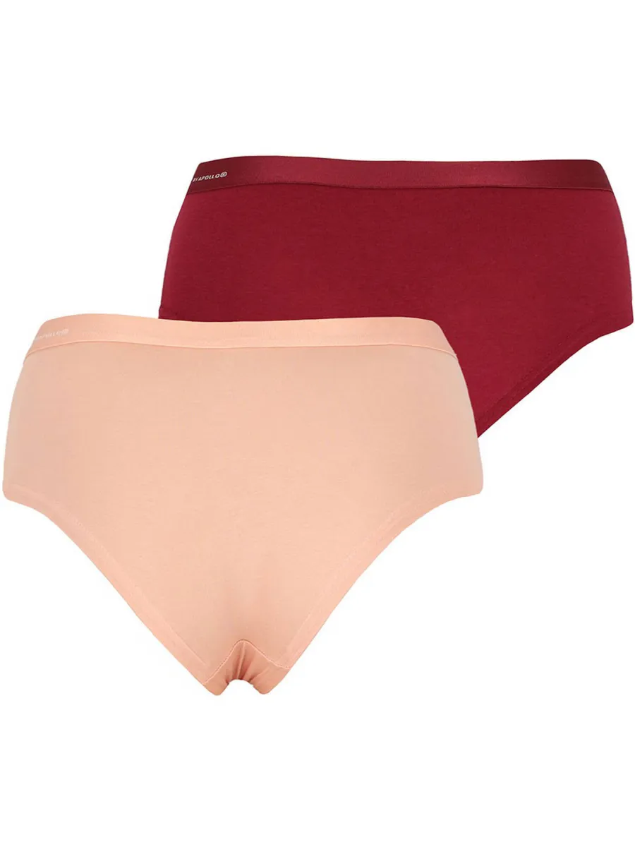 Apollo hipster bamboe roze/rood, foto 2