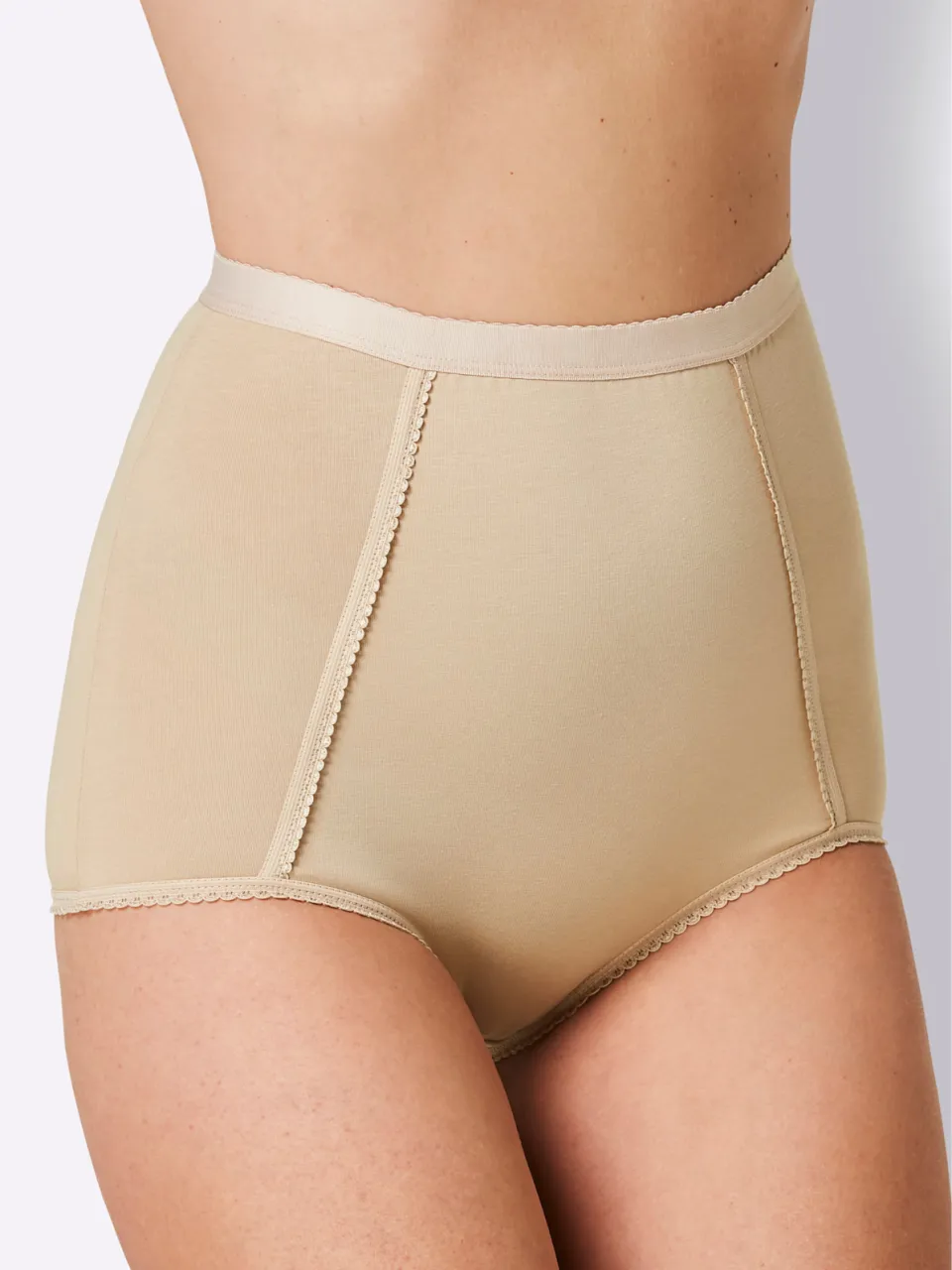 Corrigerende slip ivoorkleur