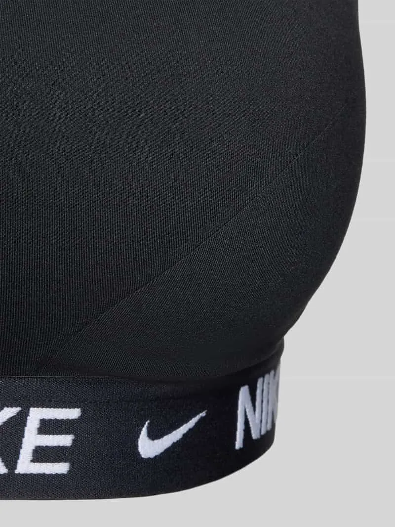 Nike Bustier met labeldetails en verstelbare bandjes zwart, foto 3