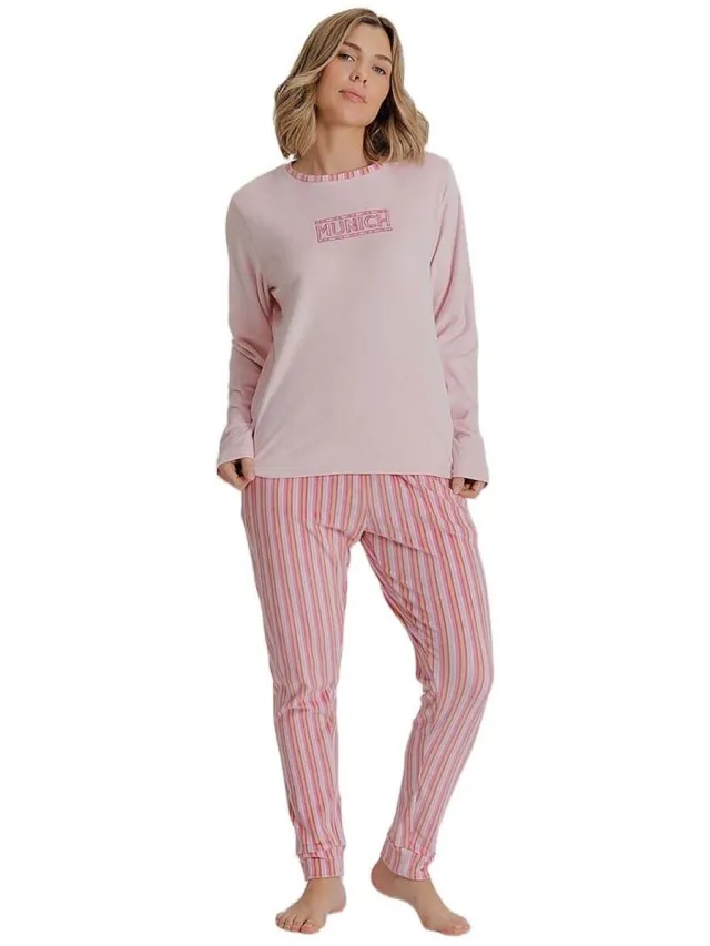 Munich MU5 pyjamaset roze