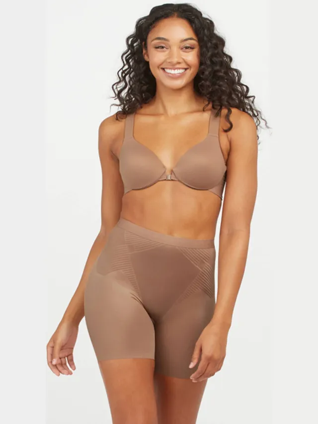 SPANX SPANXshape™ Invisible medium corigerende Girlshort donkerbeige