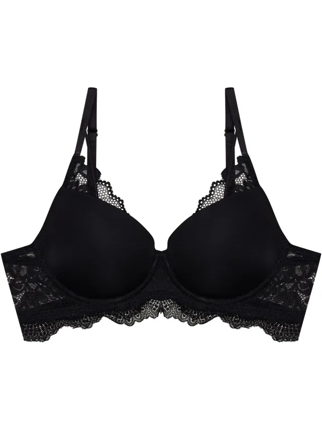 ESOTIQ Notty - Push-upbeha - Zwart - 85C - Beugel