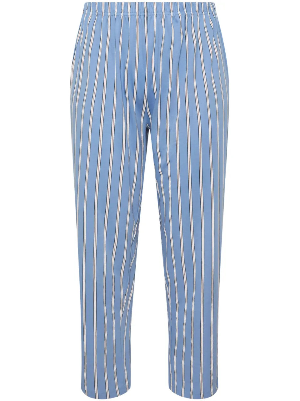 Yours Blauwe Gestreepte Pyjamabroek Met Wijde Pijpen-48, foto 2