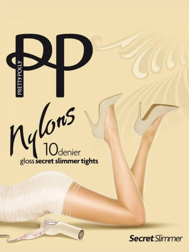 Pretty Polly 10 denier Nylons secret Slimmer Tights Sherry