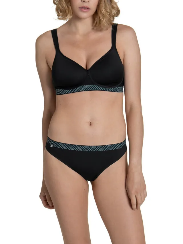 Lisca Powerful Cheek sportslip zwart