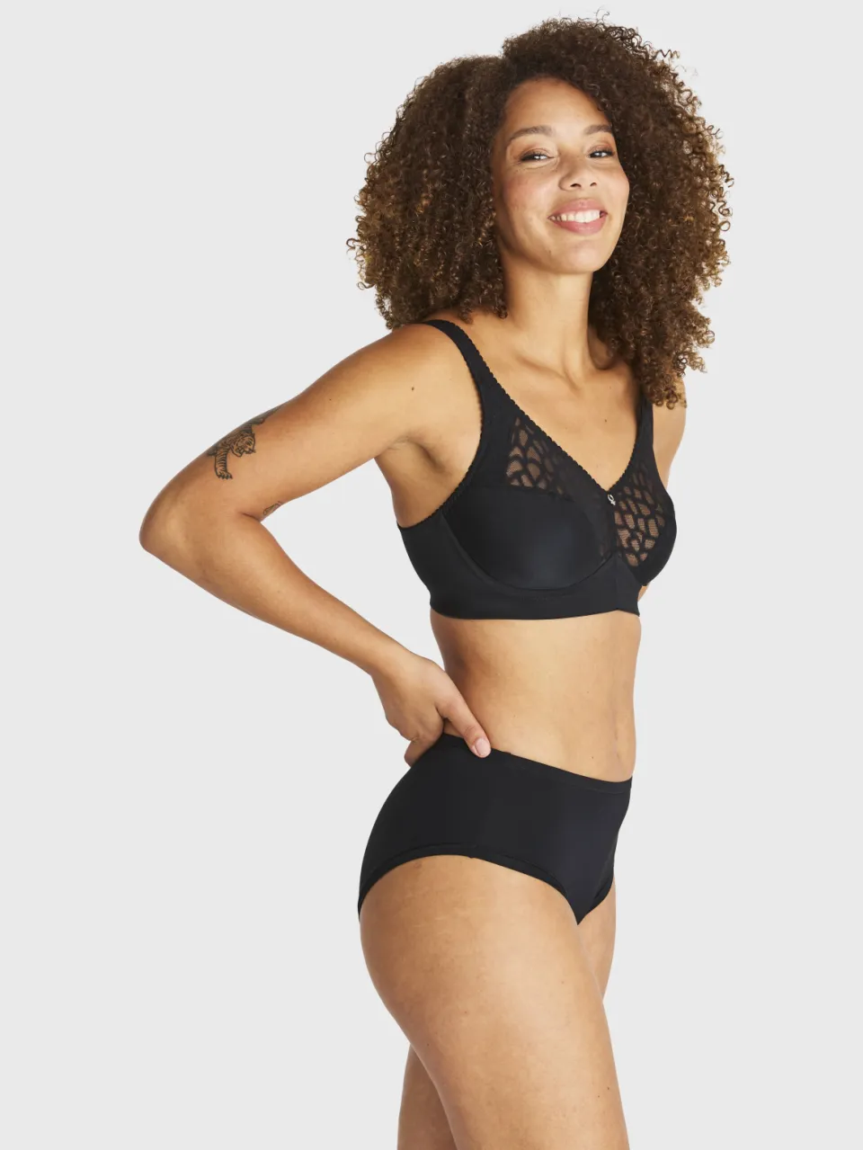 Swegmark Lovely Lilly bh zonder beugel zwart, foto 4